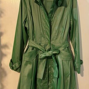D&Y Green Belted Women's Coat size XL